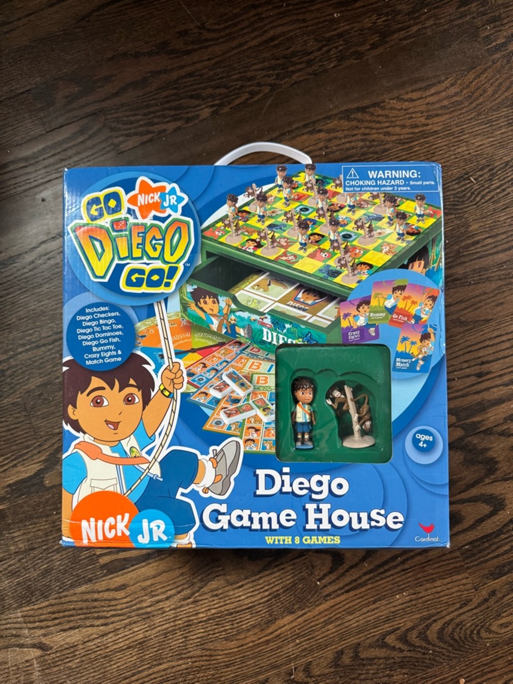 NICK JR. Go Diego Go Game House with 8 Games